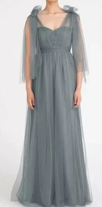 JENNY YOO Mint ANNABELLE Convertible Tulle Prom Bridesmaid Dress Evening Gown 6 - Picture 1 of 24