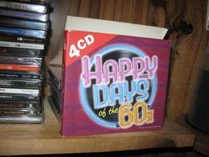 Happy Days of The 60's ; [VARIOUS 60s ARTISTS] (CD 4 Disc Set) [TOMMY ROE/& MORE - Picture 1 of 5