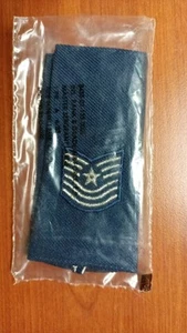 Coppia insegne marcatura spalla sergente maggiore US Air Force grandi - Foto 1 di 2