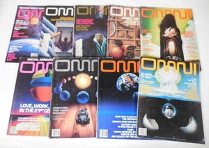 OMNI Magazine Lot of 9 Various Years 1980-1993, Fair to Good - Imagen 1 de 12