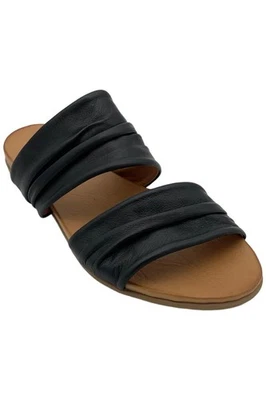 Miz Mooz Women's Tevin Slip On Slide Sandals Black - Image 1 of 3