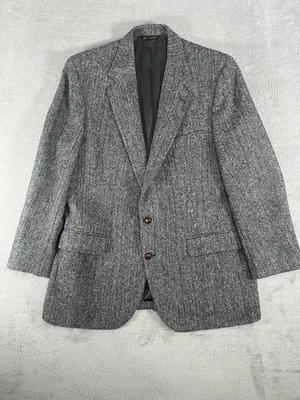 Blazer Harris Tweed de Colección Para Hombres 44R Abrigo Deportivo Medio Forrado Chaqueta Informal Abogado Foto 1 de 4