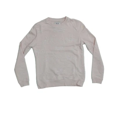 Zoe Karssen Women's Jumper XS Pink Polyester with Cotton - Изображение 1 из 4