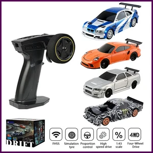 Mini RC Toys 4WD 1/43 RC Speed Car RTR 2.4G Ferngesteuert Racing Drifting - Bild 1 von 28