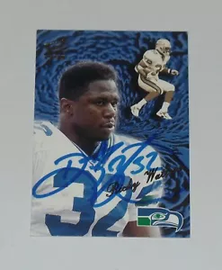 RICKY WATTERS SIGNED AUTO'D 1999 PACIFIC AURORA CARD #136 SEATTLE SEAHAWKS 49ERS - Picture 1 of 2