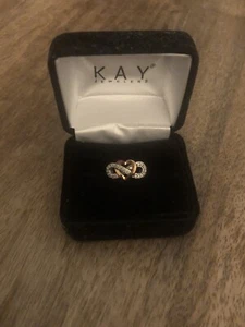 Kay Diamond Heart/Infinity Ring - Picture 1 of 3