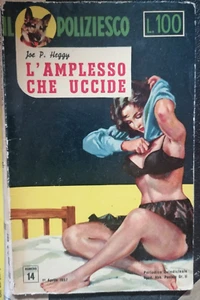 IL POLIZIESCO N°14 L'AMPLESSO CHE UCCIDE ED.ROMANA GRANI 1957 - Imagen 1 de 2