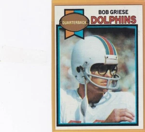 Topps Football Bob Griese 1979 #440 Dolphins excelente/excelente+ *95015 - Imagen 1 de 1