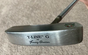 TOMMY ARMOUR T-LINE G Putter Steel Curved Handle Needs New Grip - Picture 1 of 6