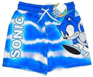 SONIC the HEDGEHOG SEGA UPF50+ Bathing Suit Swim Trunks Boys Sz. 4, 5-6 or 7 NWT - Picture 1 of 1