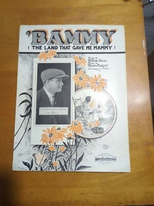1922 Sheet Music BAMMY (The Land That Gave Me Mammy) by Joe Darcey - Picture 1 of 3