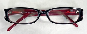 Legacy Lane 23 SCHWARZ ROT BRILLE KUNSTSTOFFGESTELL 52-16-135mm - Bild 1 von 8
