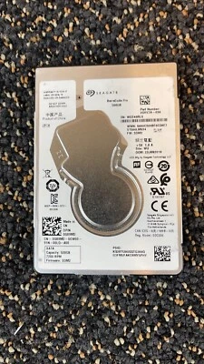 Seagate Barracuda Pro 500GB 7200RPM HDD 2.5" Hard Drive ST500LM034 0G89MD - Image 1 of 3