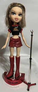 Bratz Rock Angelz Jade Puppe mit Original Outfit Puppenständer und Mikrofonständer ohne Mikrofon - Bild 1 von 8