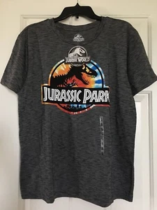 Jurassic Park World T Shirt XL Extra Large Graphic Tee Short Sleeves - Imagen 1 de 2