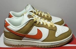 New Nike Dunk Low Sail Wheat Orange Men Classic Casual Shoes Sneakers HM3729-181 - Picture 1 of 9