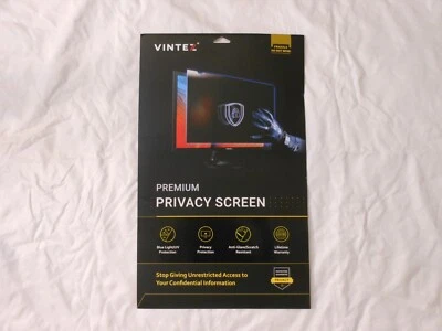 COMPUTER PRIVACY SCREEN FILTER Widescreen Monitor Protector Film 23.8" VINTEZ - Image 1 of 4