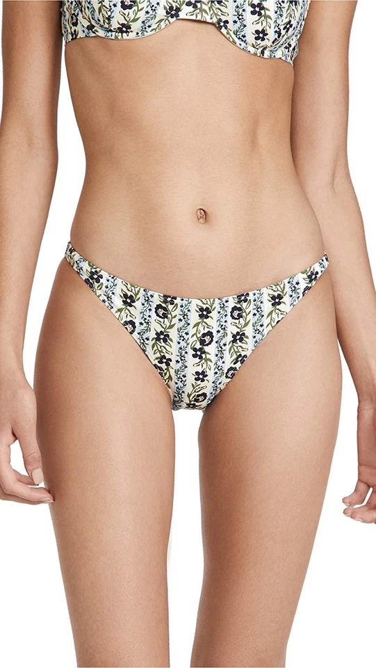 Pantalones de bikini hipster para mujer Tory Burch 285534, enredaderas de escalada, talla L Foto 1 de 3