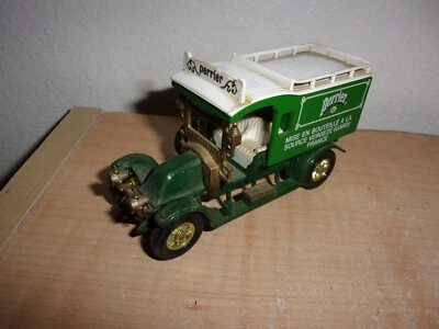 Matchbox Models Of Yesteryear Renault Delivery Truck Van Green Perrier Water - Image 1 of 3