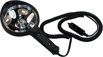 12 Volt Handscheinwerfer Suchscheinwerfer Halogen Spotlight Zigarettenanzünder - Bild 1 von 4