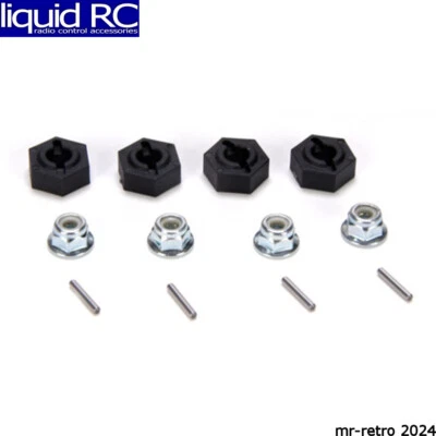 Losi B3525 12mm Molded Hex Set: NCR - Image 1 of 2