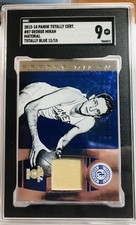 2013-14 Panini Totally Certified Blue George Mikan Relic Jersey Card #/15 SGC 9