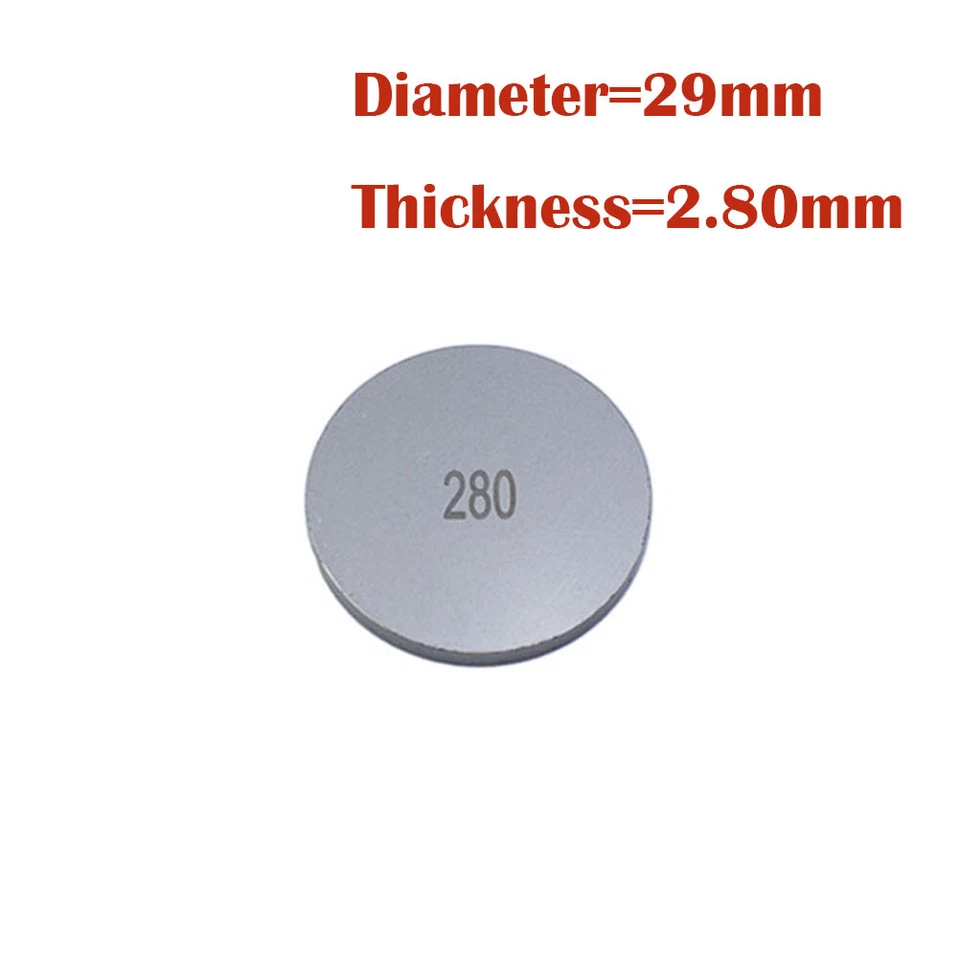 29mm Valve Shim Thickness 2.80mm for BMW K75 K100 F650 Yamaha XS XJ 400-1100 - Image 1 of 1