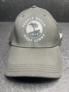 Pebble Beach Golf Links 1919 New Era Fitted Hat Cap Dad Men Black White Med/Lg - Picture 1 of 5