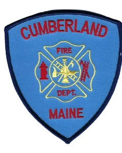 Cumberland (Cumberland County) ME Maine Feuerwehr Aufnäher - NEU! - Bild 1 von 1