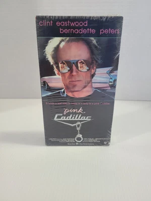 Pink Cadillac VHS 1989 Clint Eastwood Bernadette Peters SEALED. - Image 1 of 4