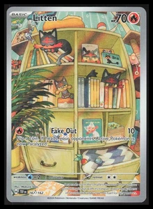 Litten Illustration Rare SV05: Temporal Forces 167/162 NM - Picture 1 of 2