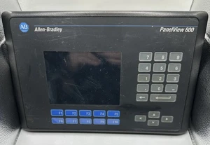 2711-B6C2 Ser B AB F 4.00 PanelView 600 Touchscreen HMI Tested WORKING - Afbeelding 1 van 8