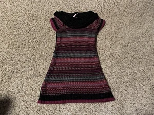 Girls Dress Size Small Kids Sparkly Fabric Multi Colored - Picture 1 of 5