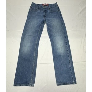 Levis 514 Boy's Straight Leg Denim Blue Jeans - Size 14 Slim (26x27) - Picture 1 of 7