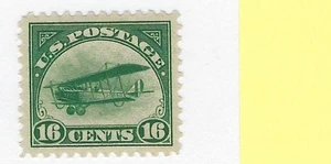 1918 Airmail Scott C2 MVLH VF+ w/ PF Certificate Cats $60+ - Picture 1 of 1