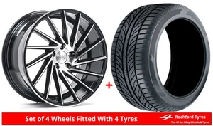 Alloy Wheels & Tyres 18" 1AV ZX1 For Jaguar S-Type 99-08 - Picture 1 of 2