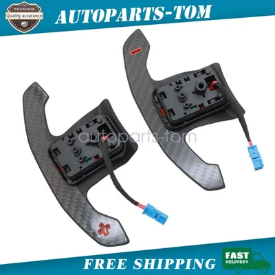 Carbon Fiber Steering Wheel Paddle Shifter For BMW X4 G02 X3 G01 G08 2018-2024 - Image 1 of 4