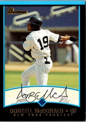 2001 Bowman Donzell McDonald #432 New York Yankees Baseball Card - Image 1 of 2
