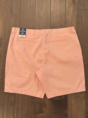 George Above The Knee Stretch Size 38 Pull On Shorts Mens Pink 9 Inch Inseam - Image 1 of 4