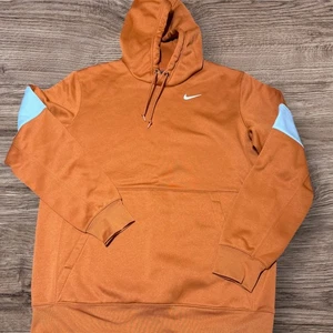 NIKE THERMA DRI-FIT SIDELINE PULLOVER HOODIE ORANGE/GRAU Gr. L - Bild 1 von 4