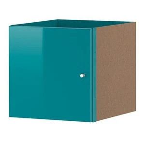 IKEA KALLAX (Set Of 2) Door Insert Turquoise Blue 13”X 13” - Picture 1 of 7