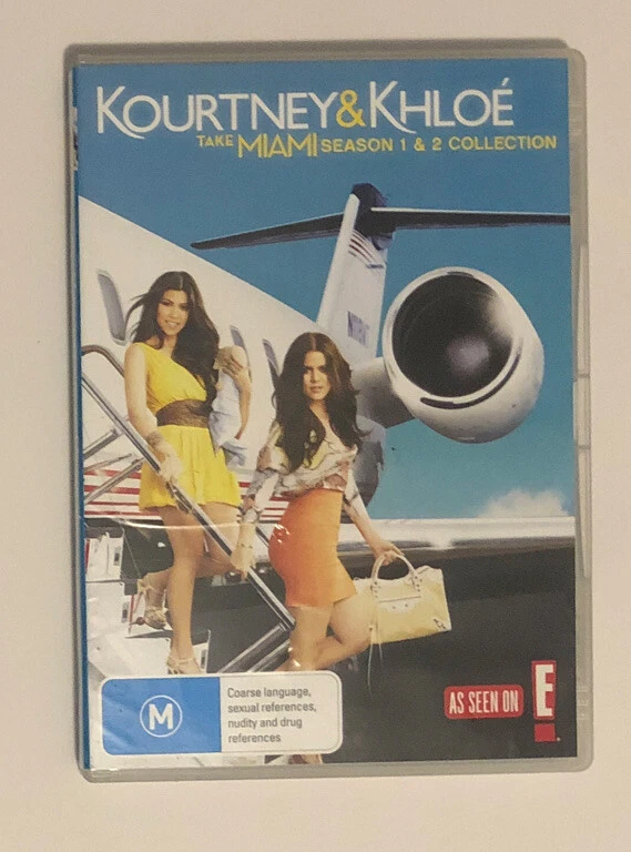 Kourtney & Khloe Take Miami  Season 1-3 (DVD, 2011) Kardashians 4,7,9 & 12.1 - Image 1 of 4
