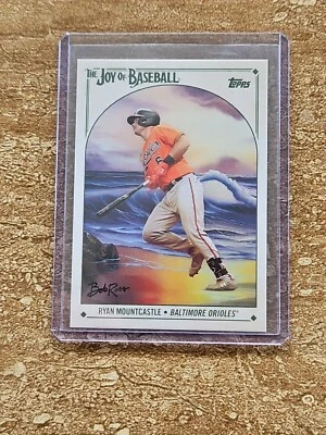 2023 Topps X Bob Ross The Joy of Baseball - #74 Ryan Mountcastle - Image 1 of 2