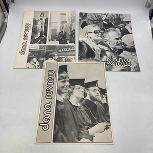 Lot of 3 Vintage Dana College Review 1978 1980 Magazine Journal Blair Nebraska - Picture 1 of 6