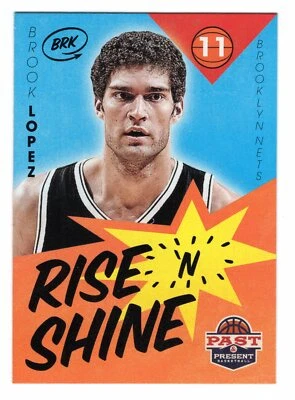 2012-13 PANINI PAST AND PRESENT RISE N SHINE BROOK LOPEZ CARD #82  **NM-MT** - Image 1 of 2