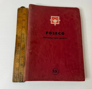 Foseco Information Sheets I.S. International Foundry Service 1957 - 59 In Binder - Picture 1 of 16