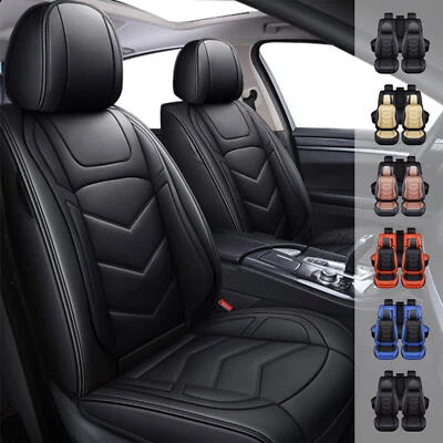Fit for Nissan Sentra Altima Car Seat Covers Pu Leather Front Rear Seat - Image 1 of 4