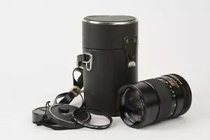 Vivitar 135mm F2.8 Portrait Lens Canon FD Mount, Caps + Case + Sky Filter, Nice - Picture 1 of 9