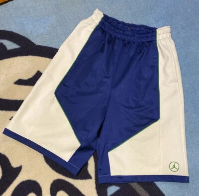 Jordan Baloncesto Gimnasio Calce Cruzado Entrenamiento Informal Pantalones Cortos Hombres Pequeño Motor Deporte Azul Foto 1 de 4