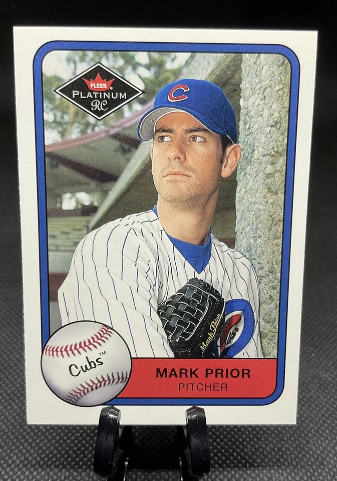 2001 Fleer Platinum #529 Mark Prior DP RC Rookie - Chicago Cubs - Image 1 of 3